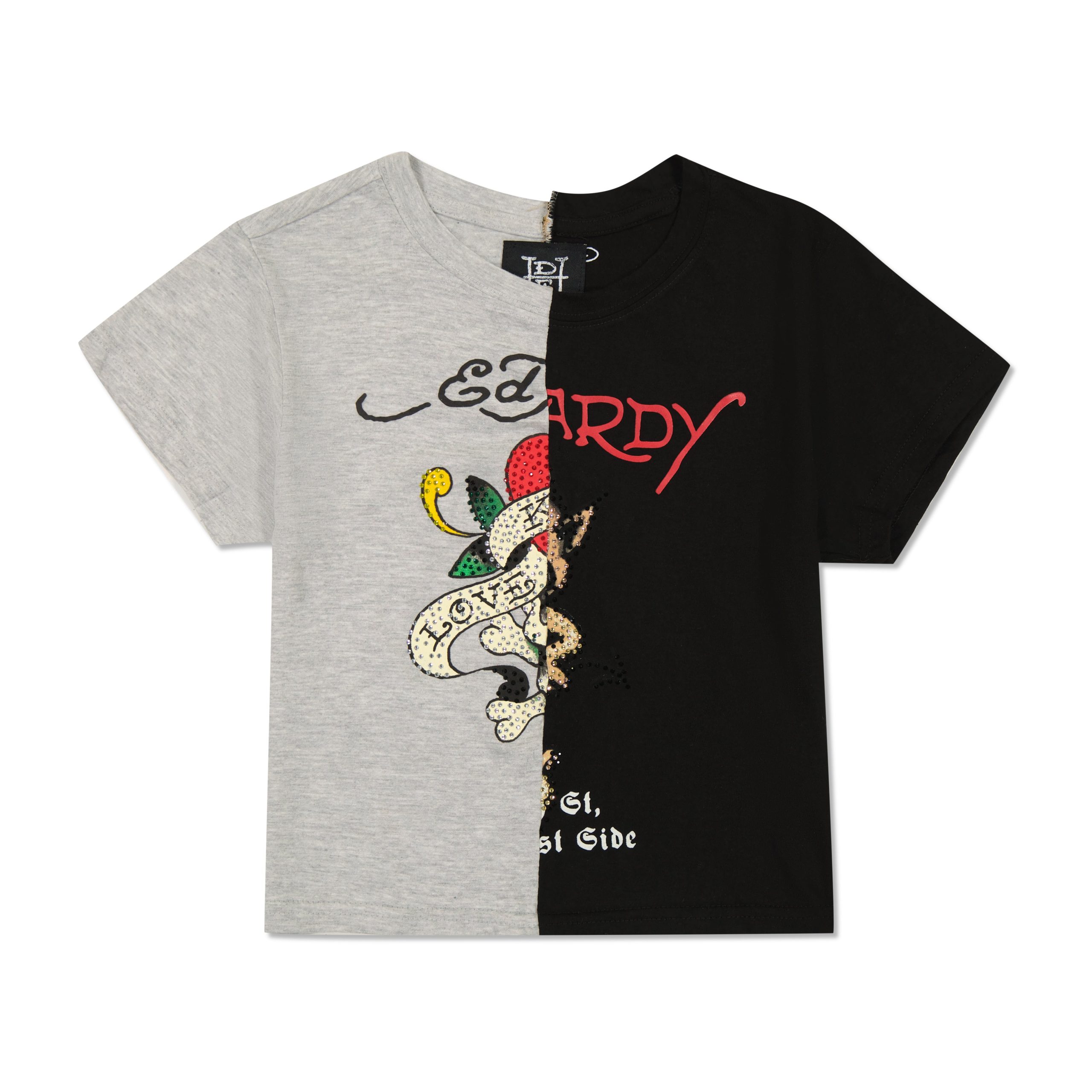 One of a Kind Split Baby Tee